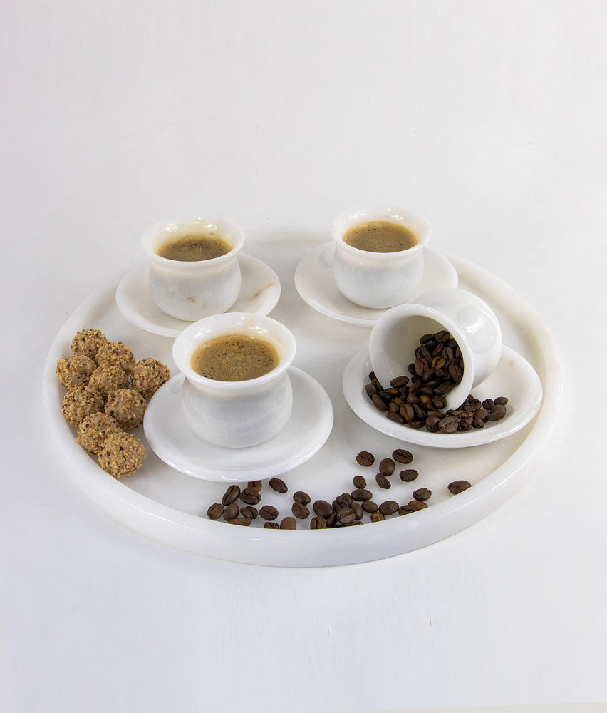 
                  
                    DILA Kaffeetassenset aus Marmor
                  
                